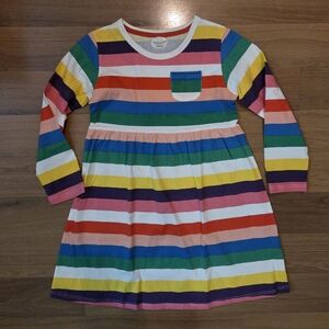 Girls Colorful Striped Dress